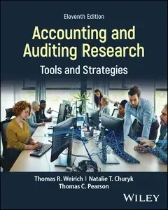 Accounting and Auditing Research Tools and Strategies