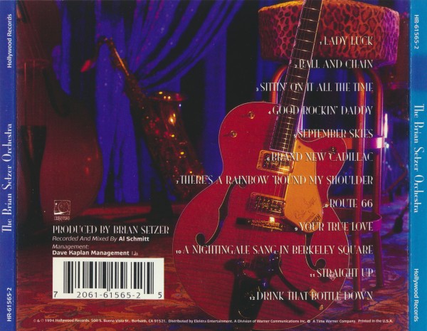 The Brian Setzer Orchestra - The Brian Setzer Orchestra (1994) (Lossless + mp3)
