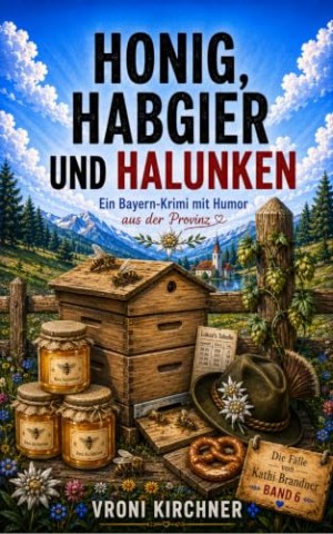Cover: Kirchner, Vroni - Honig, Habgier und Halunken: Ein Bayern-Krimi mit Humor aus der Provinz