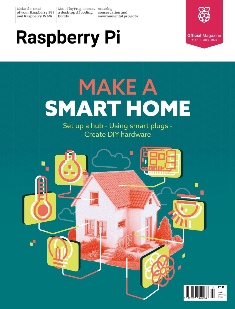 Raspberry Pi - Issue 167, July 2026