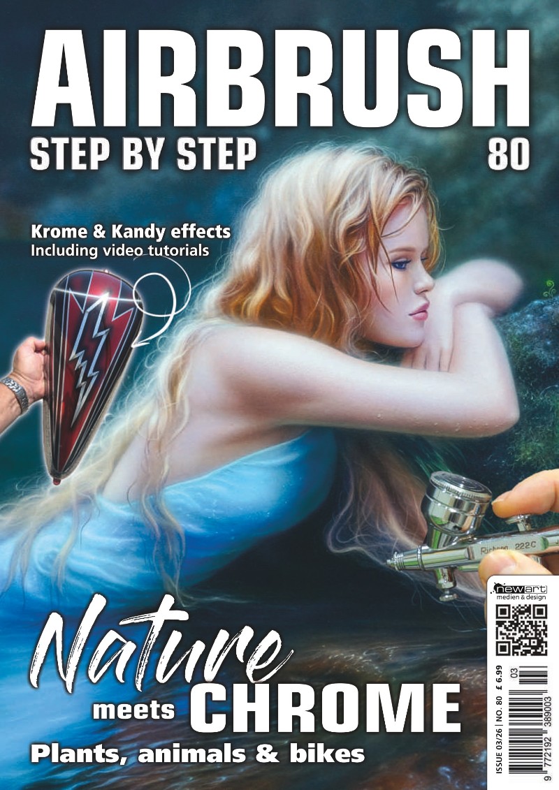 Airbrush Step by Step English Edition - Issue 80 2026