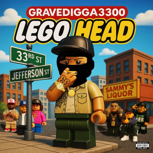 Gravedigga 3300 — Lego Head (2026)