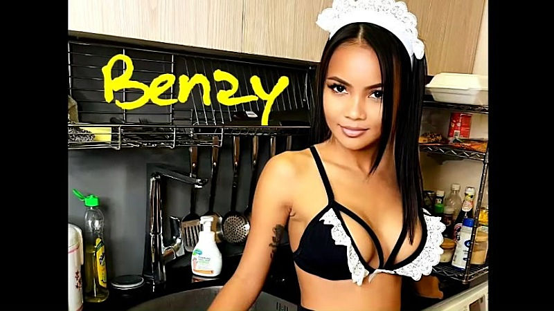 BENZY  Asian Maid Fucked In The Kitchen (OnlyFans/ManyVids/ForeignaffairsXXX) FullHD 1080p