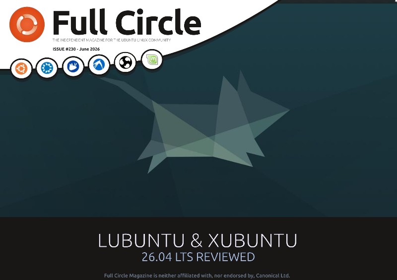 Full Circle - Issue 230, June 2026
