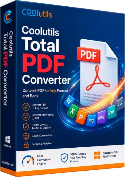 Coolutils Total PDF Converter 6.5.0.171 Portable by 7997 [Multi/Ru]