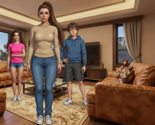 Tempstuff90  - Babysitter v0.1 Chapter of Kelly Story Adult Game