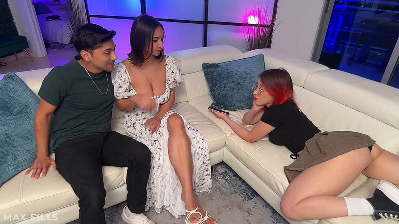 Naughty Latina Roommate Gets Punished By Married Couple Zoey Di Giacomo And Hailey Rose Max Fills (Onlyfans) FullHD 1080p