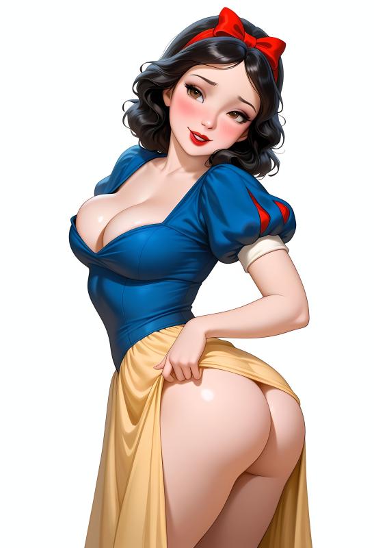 [Aliaaaaania] Snow White (Disney's Snow White) [AI Generated] AI Porn
