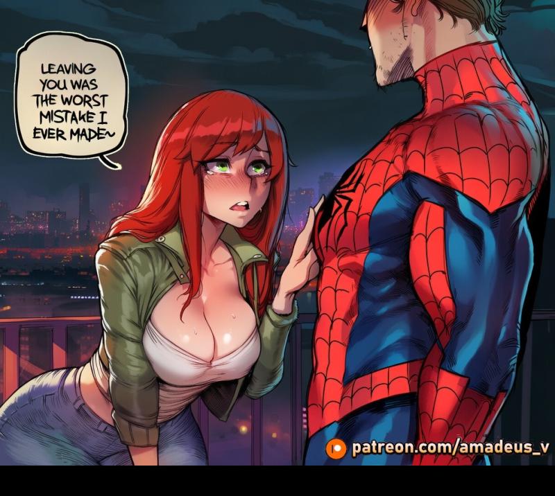 Amadeus V - The Other Woman (Spider-Man x Silk) AI Porn