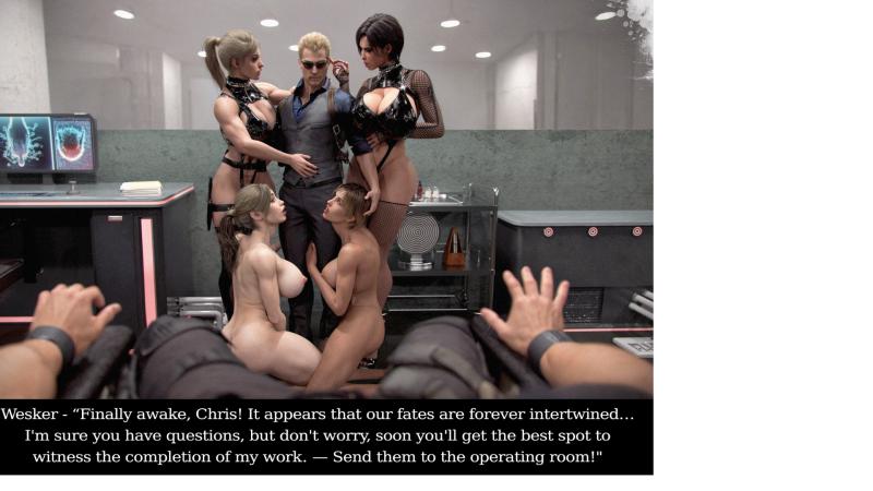 Lewdink - Umbrella Bimbo Bitch 3D Porn Comic