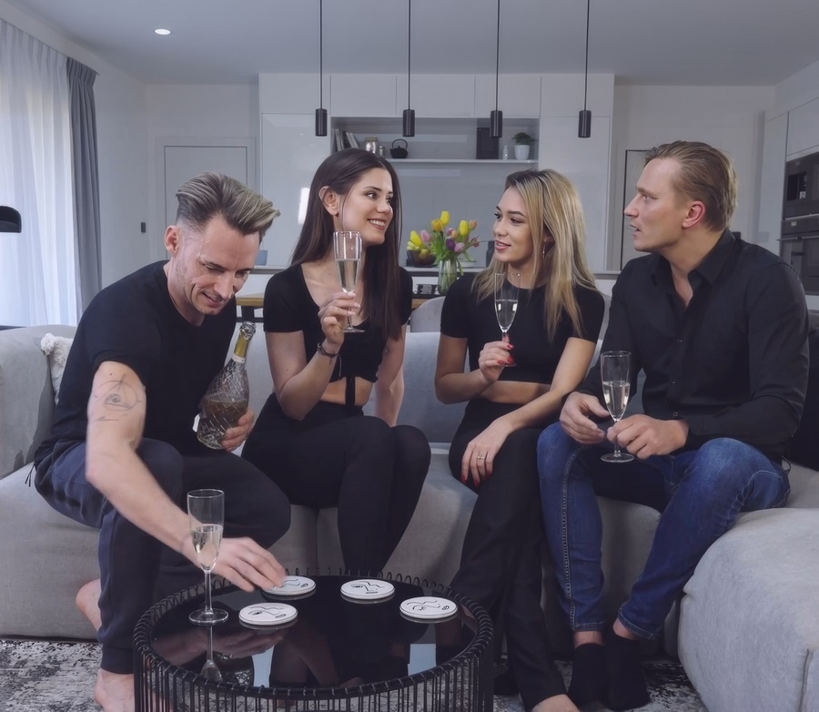 Caprice, Rika Fane Swinger Party At Home