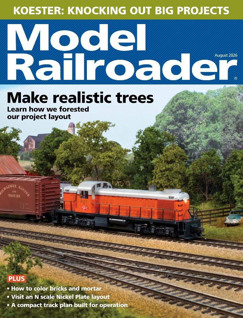 Model Railroader - August 2026