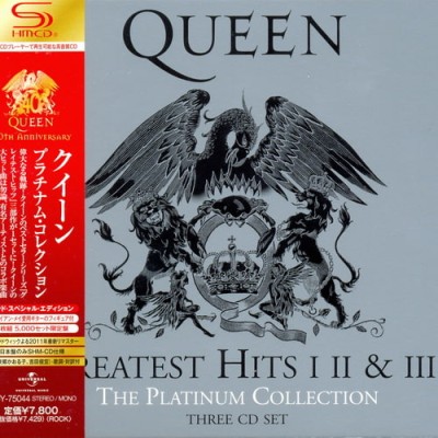 Queen - The Platinum Collection Red Special Edition (3CD Box, 2011) (2011) FLAC