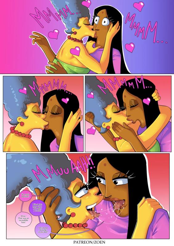 Zoen - Manjula's Deal (The Simpsons) Porn Comics