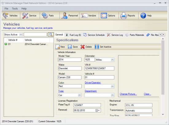Vehicle Manager 2026 Fleet Network Edition 4.10.2000.1