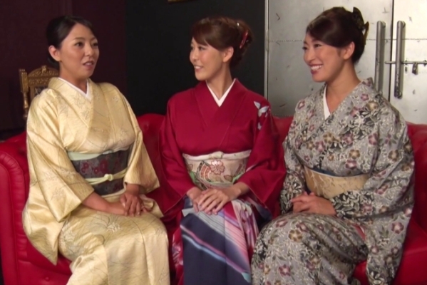 Akari Asayiri, Reiko Kobayakawa & Ryouko Murakami - kimono lady reiko kobayakawa ryouko murakami akari asayiri 