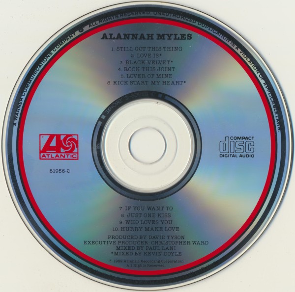 Alannah Myles - Alannah Myles (1989) (Lossless + mp3)