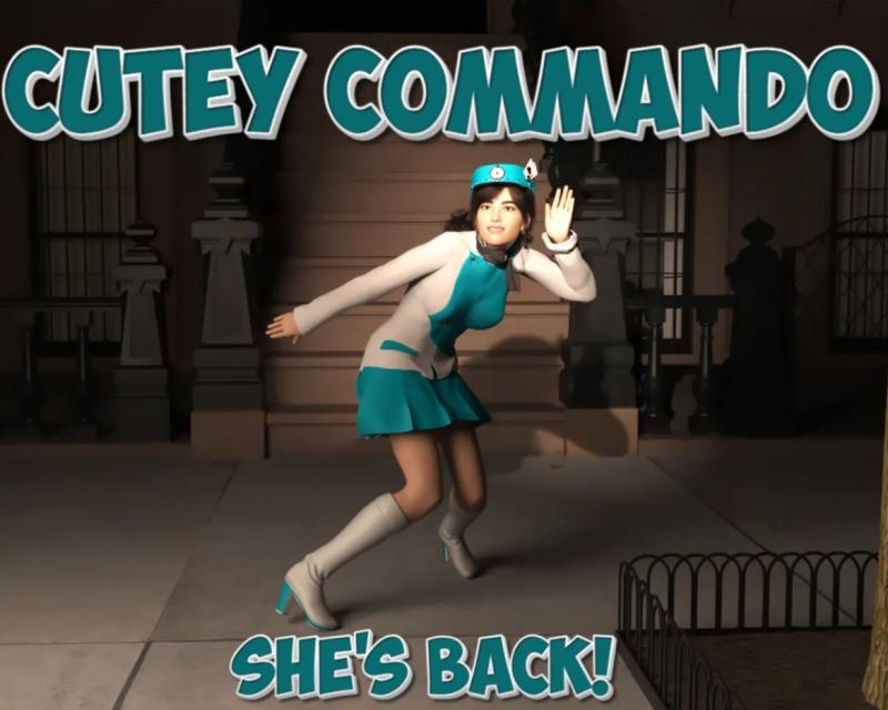 Taylor Galen Kadee - Cutey Commando 3D Porn Comic