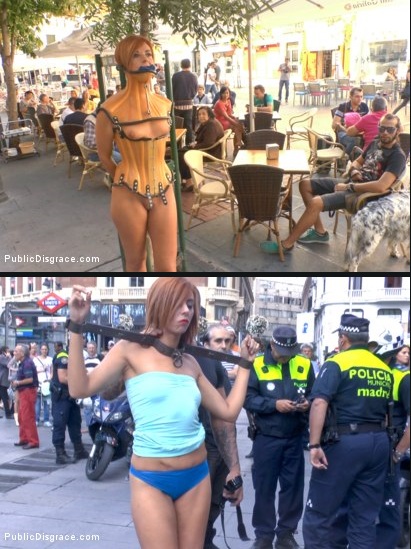 Bianca Resa - Gorgeous spanish model Bianca Resa is bound in Madrid [SD 360p]