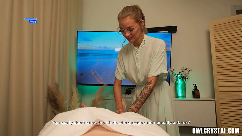 The Shy Masseuse Couldn�t Resist Her Client�s Big Cock Owl Crystal (Onlyfans) FullHD 1080p