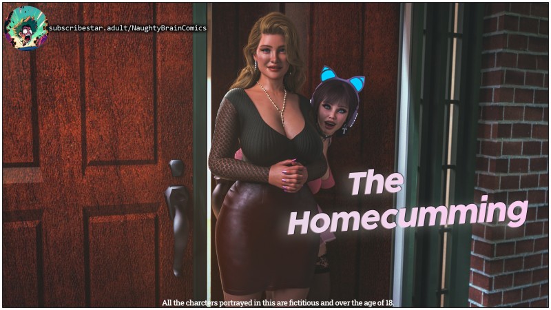 The Homecumming 1-3 by NaughtyBrainComics 3D Porn Comic