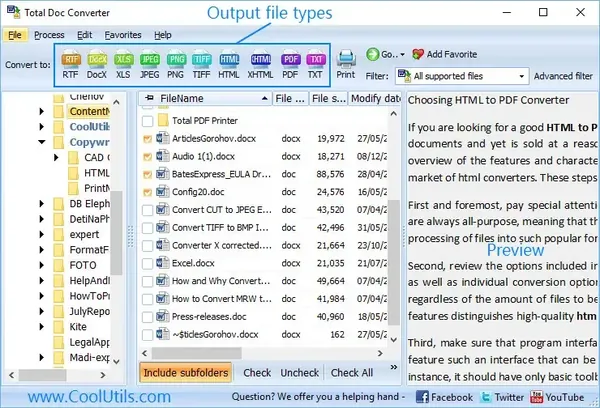 Coolutils Total Doc Converter 5.1.0.403/176 Multilingual