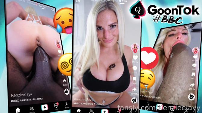 KenzieeJayy - GoonTok BBC !!! [FullHD 1080p]
