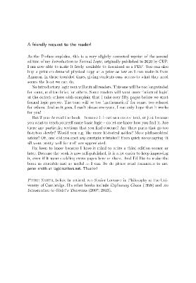 An Introduction to Formal Logic, 2nd Edition