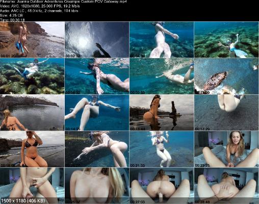 Homemade Sex Tape of Two Scuba Diving Lovers - Joanna Hall 